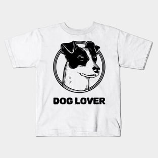 Dog Lover Dog Image Kids T-Shirt